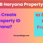 Create Property ID Haryana Online